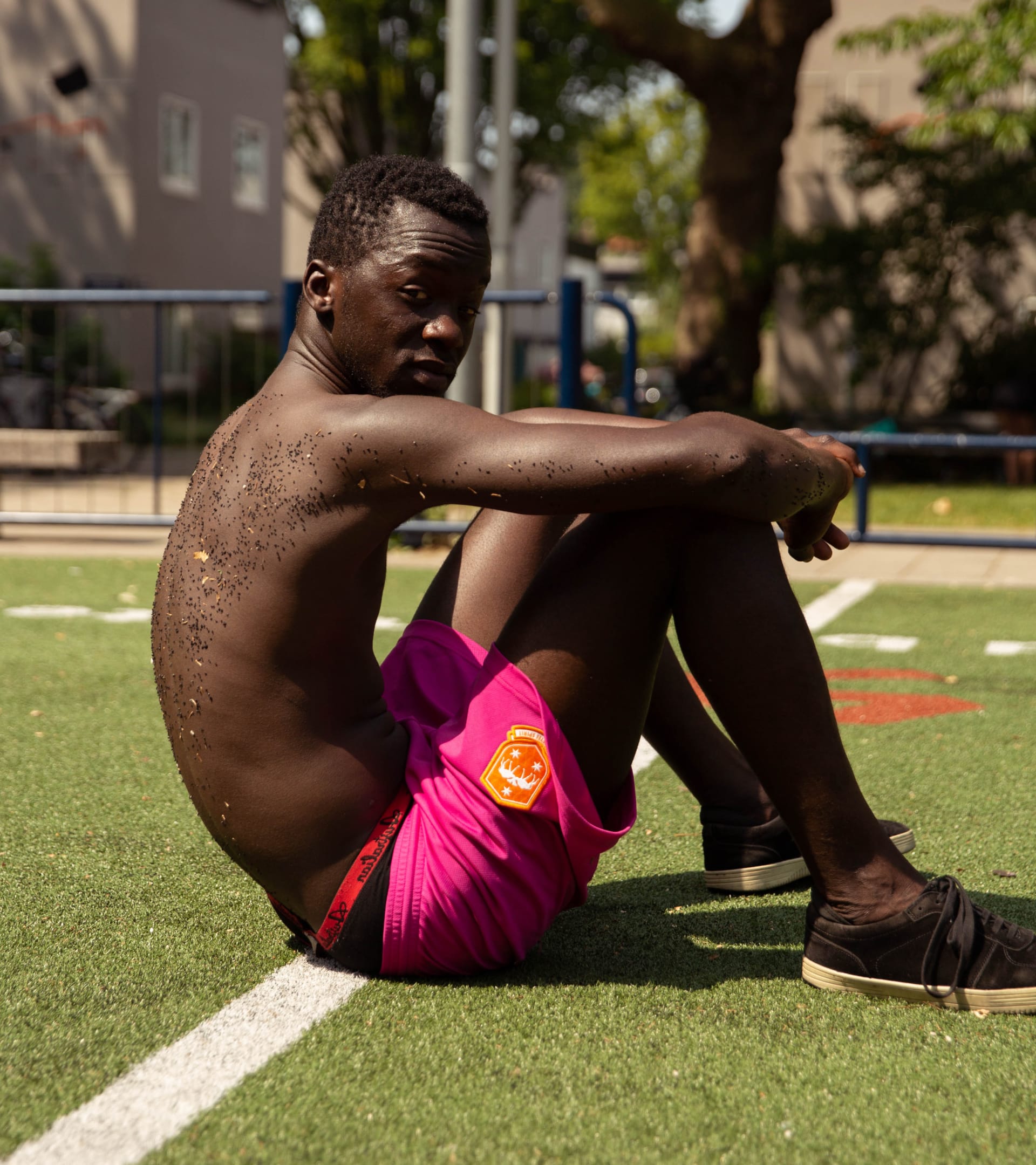 Man wearing KLABU sportswear